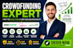 be your crowdfunding expert