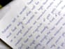 handwrite notes and letters in neat, print penmanship