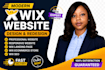 design, redesign wix website, wix website design, wix expert