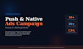 set up and manage your push notification ad campaign