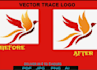 make vector images and logo convert to vector images