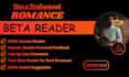 be your romance beta reader for romantasy and fantasy