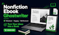 be your nonfiction ghostwriter and write a professional book