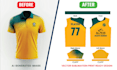 create ai generated jersey design and convert to print ready vector file