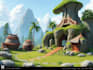 design 2d,3d game environments, assets