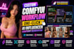 custom comfyui workflow for onlyfans, fanvue creators, consistent character