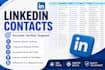 do linkedin contact and company research