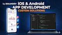 develop a cross platform flutter or react native app for android and ios
