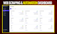 do web scraping data mining python automation using scrapy playwright selenium