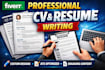 do CV and resume designing