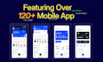 create professional mobile app UI UX design in figma