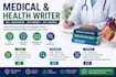 write medical and health articles and content