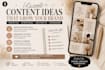 create engaging social media content ideas and captions