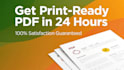design a professional pdf for your business and ebook