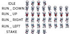 create 8 bit or 16 bit pixel art sprite, sprite sheet, animation, and game asset