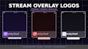 create twitch logo overlays