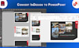convert indesign to microsoft powerpoint in pptx format or potx template