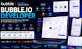 design bubble websites and build mvp saas applications as a bubble app develop