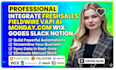 integrate freshsales fieldwire vapi ai monday com wix google sheets slack notion