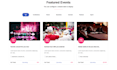 build an event website event management event planning website event ticket site