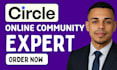 setup circle so online course setup circle so community circle so community