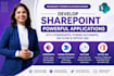 build powerapps, ms flow, automate workflows with power automate and sharepoint