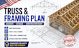 create professional truss and framing plan for your building