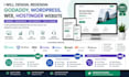 redesign godaddy website wordpress website wix hostinger website design