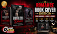 create stunning fantasy and dark book romance ebook covers professional kindle