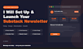 substack setup substack newsletter design podcast setup substack account
