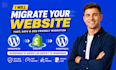 migrate wordpress to shopify, shopify to wordpress, shopify to wordpress website