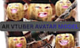create 3d burnt peanut ar vtuber model ar vtuber character model face tracking