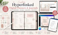 make hyperlinked digital planners, journals and etsy digital products