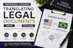 translate and review contracts professionally