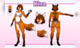 draw fursona ref sheet anthro ref sheet furry oc nsfw furry art reference sheet