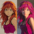 make anime character art
