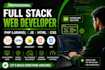 do full stack website development using PHP laravel HTML CSS