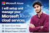 help configure and manage your cloud infrastructure on azure