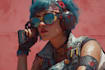 draw cyberpunk character art