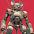 draw a mecha robot art and illustration