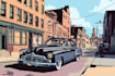 design comic book illustration, comic illustration