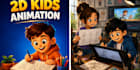 2d animation and cinematic video disney animation
