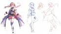 sketch you color anime sketch art