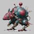 design sci fi mecha and robot concept art