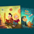 create cartoon book cover