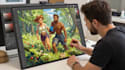 do professional digital painting