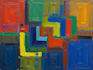 create abstract geometric digital art