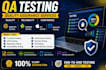 test and QA your website or app for bugs and usability