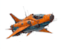 create a sci fi spaceship art