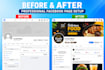 setup and optimize a professional facebook page